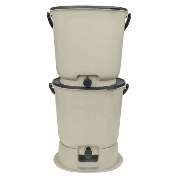 Bokashi Essential sæt inkl. stander - Creme hvid